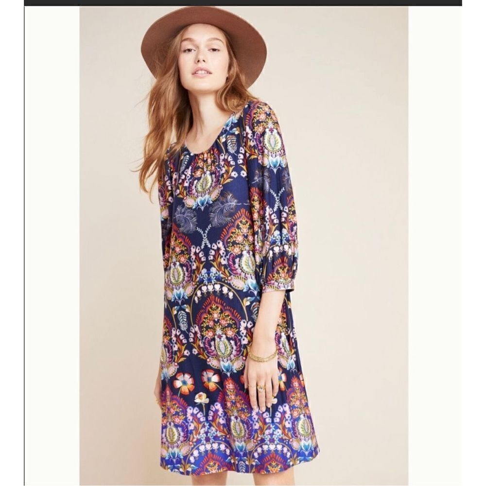 Anthropologie - Maeve Sawyer Balloon-sleeve Tunic size LP - Picture 9 of 9